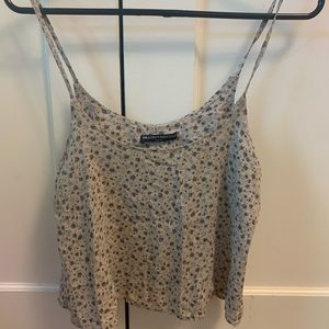 flowy floral brandy top. not sold at brandy